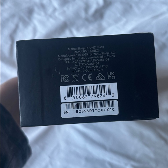 Like new Manta Sound Sleep Mask Headphones (New Gen) - Picture 5 of 5